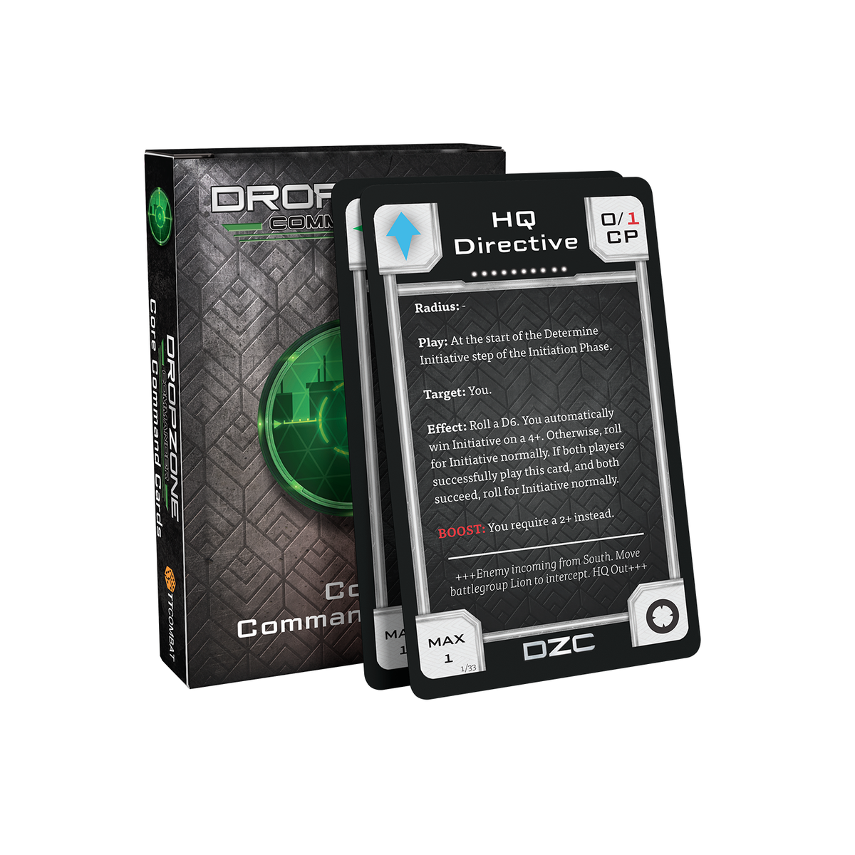 Dropzone Commander Core Command Cards – TTCombat