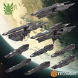 Load image into Gallery viewer, Dropfleet Commander 2 Player Starter Set