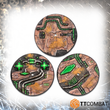 Load image into Gallery viewer, 60mm Tomb World Flight Bases