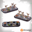 Load image into Gallery viewer, 5-hole Urban Infantry Bases