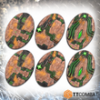 Load image into Gallery viewer, 90mm Tomb World Oval Bases