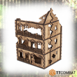 Load image into Gallery viewer, The City, Corner and Dilapidated Rowhouse Destroyed