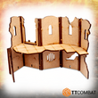 Load image into Gallery viewer, Savage Domain: Castle Town Walls