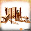 Load image into Gallery viewer, Savage Domain: Castle Town Walls