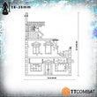 Load image into Gallery viewer, City Rowhouse Cafe and Terrace Destroyed