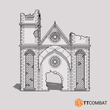 Load image into Gallery viewer, Ruined Convent Abbey