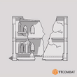 Load image into Gallery viewer, Ruined Modular Casa Doppia Quieta