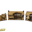 Load image into Gallery viewer, 15mm Ruined Shops Set