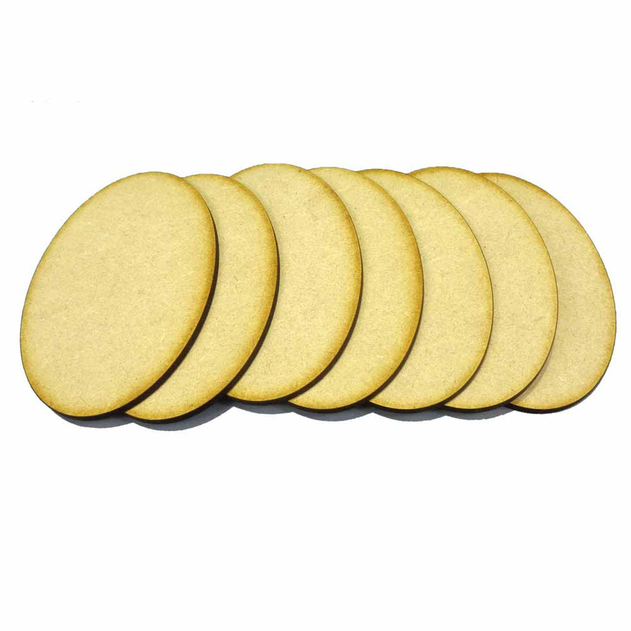105mm x 70mm Oval Bases (7)