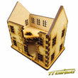 Load image into Gallery viewer, 15mm Ruined Townhouse Set