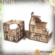 Load image into Gallery viewer, City Rowhouse Cafe and Terrace Destroyed