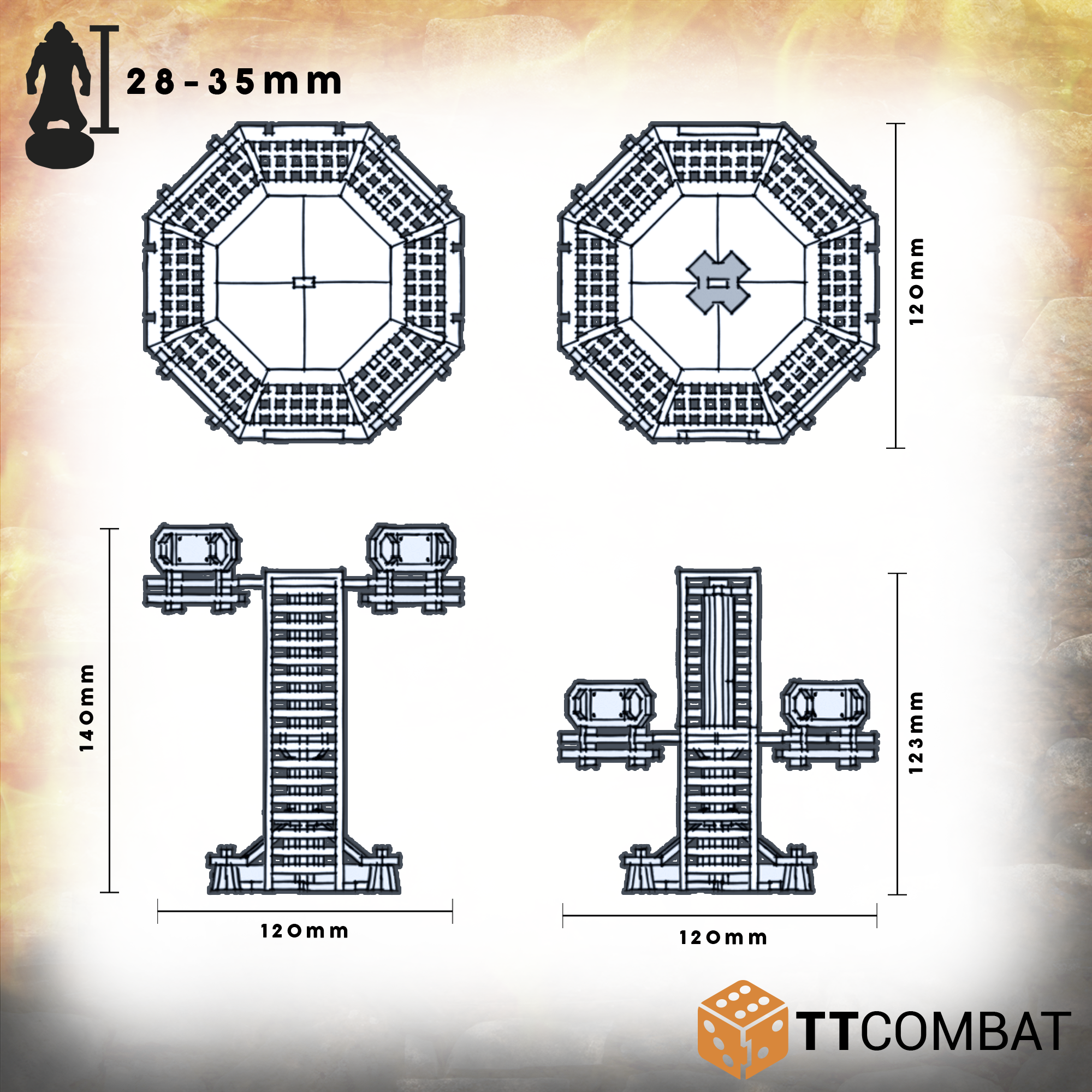 Industrial Stilt Pods – TTCombat