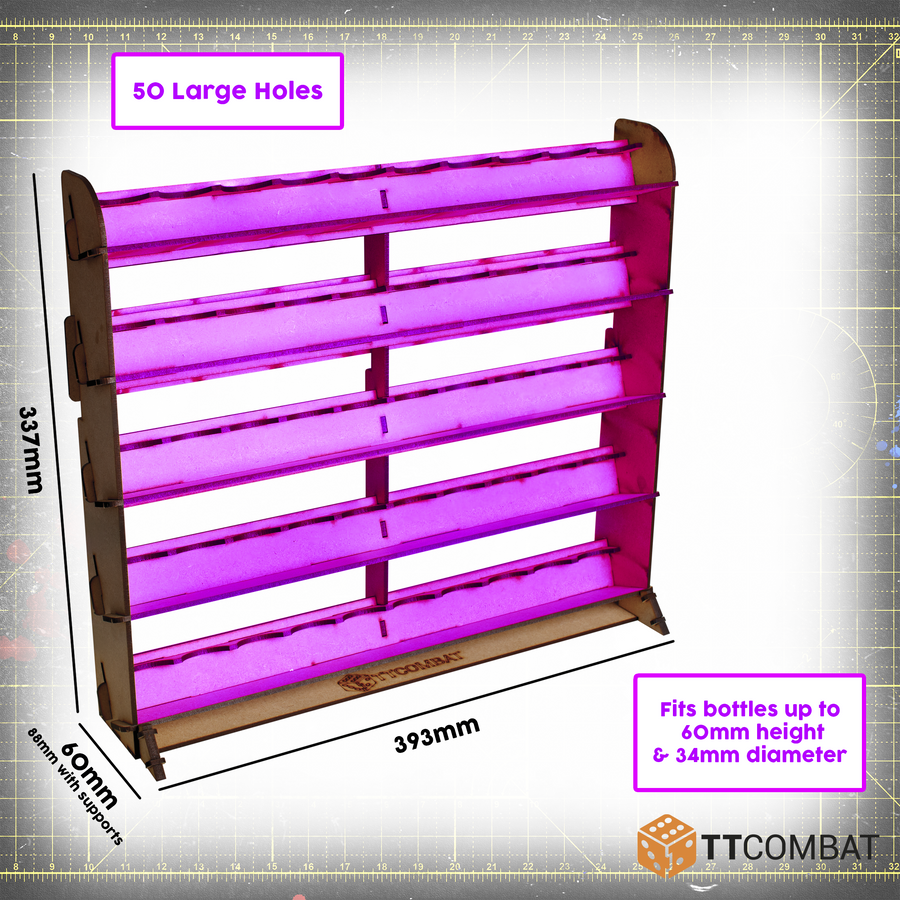 Universal Colour 50 Paint Rack – TTCombat