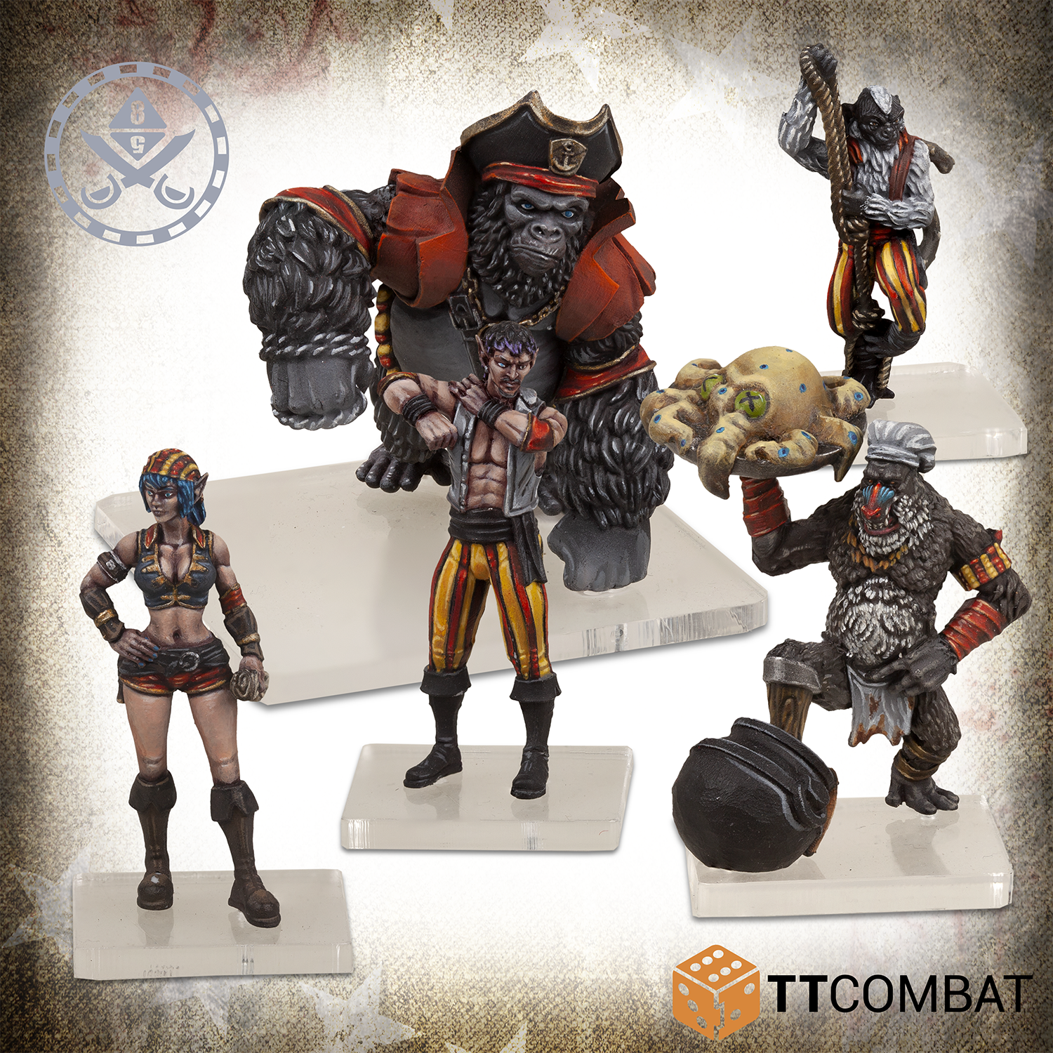 Rumbleslam – Pack Décors Tables, échelles, Caisses – TTCombat (neuf, VF/EN)