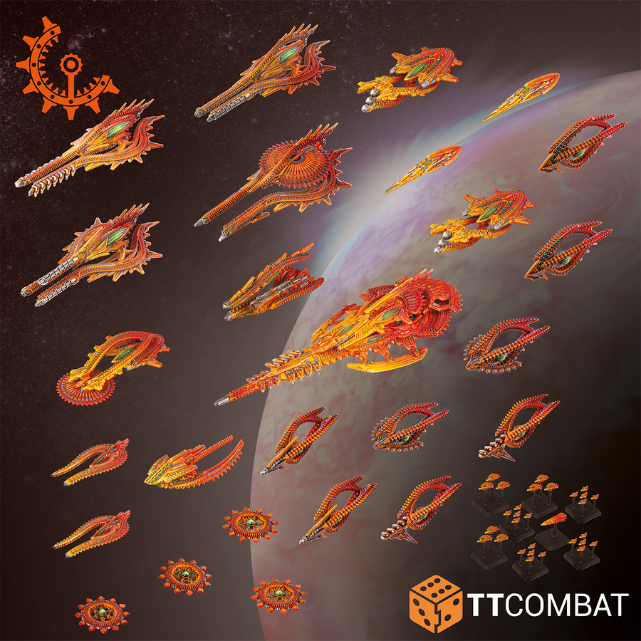 Shaltari Battlefleet **PRE-ORDER 12th December**