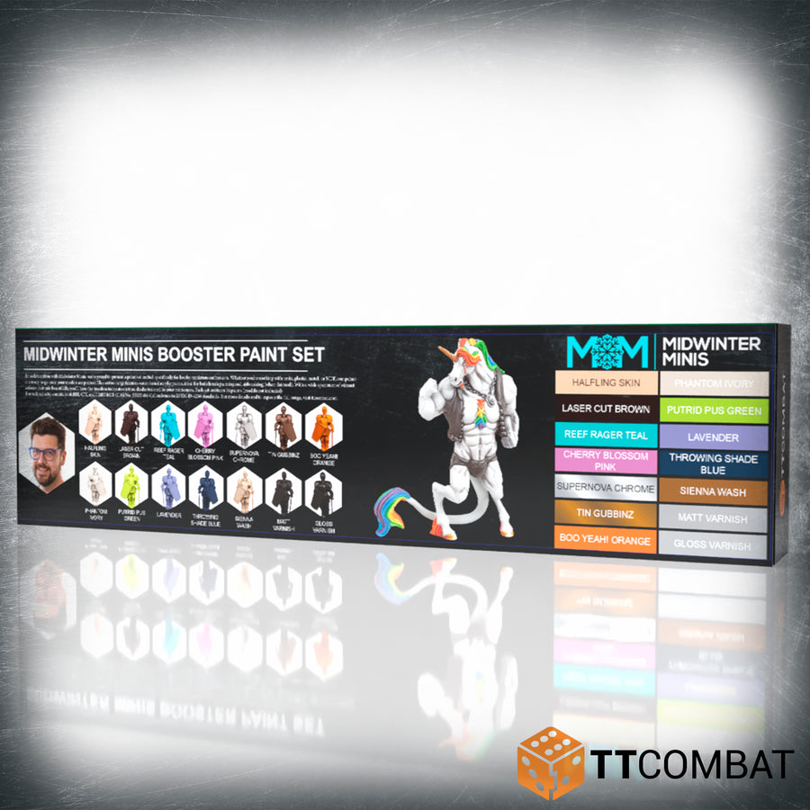 TTCombat Midwinter Minis Booster Paint Set **PRE-ORDER 7th November 2025**
