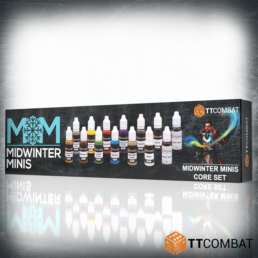 TTCombat Midwinter Minis Core Paint Set **PRE-ORDER 7th November 2025**