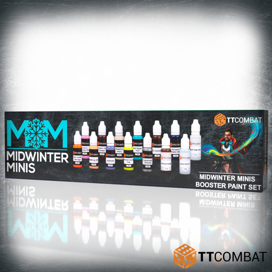 TTCombat Midwinter Minis Booster Paint Set **PRE-ORDER 7th November 2025**