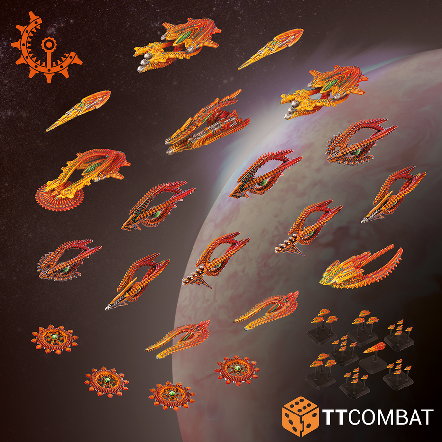 Shaltari Battlefleet **PRE-ORDER 12th December**