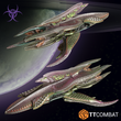 Load image into Gallery viewer, Scourge Battlecruisers **PRE-ORDER JULY 3RD 2026**

