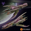 Load image into Gallery viewer, Scourge Battlecruisers **PRE-ORDER JULY 3RD 2026**
