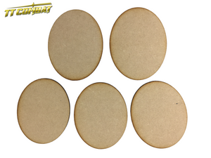 120mm x 95mm Oval Bases (5)