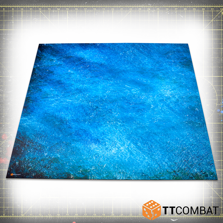 Blue Mat Graphics Blue Water Gaming Mat – TTCombat