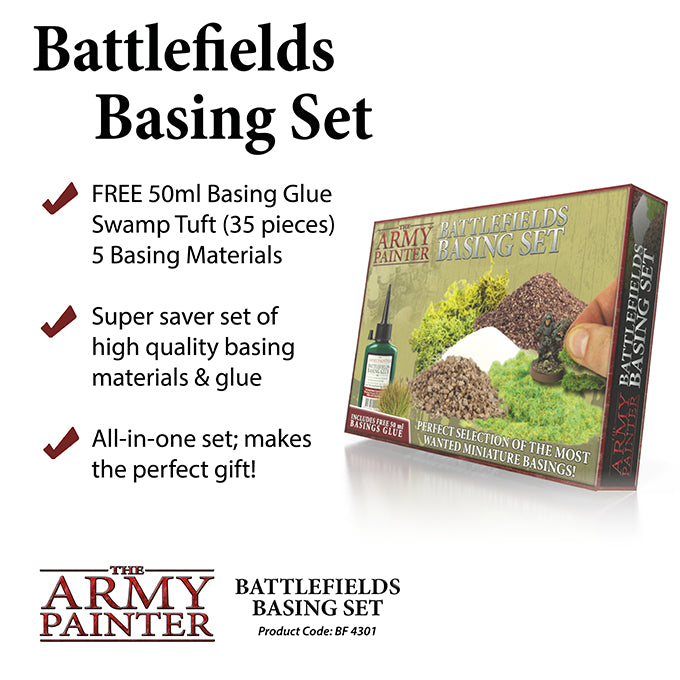 The Army Painter Battlefields Basing Glue - Water-Based Glue for Miniature  Basing and Wargame Terrains, 50 ml