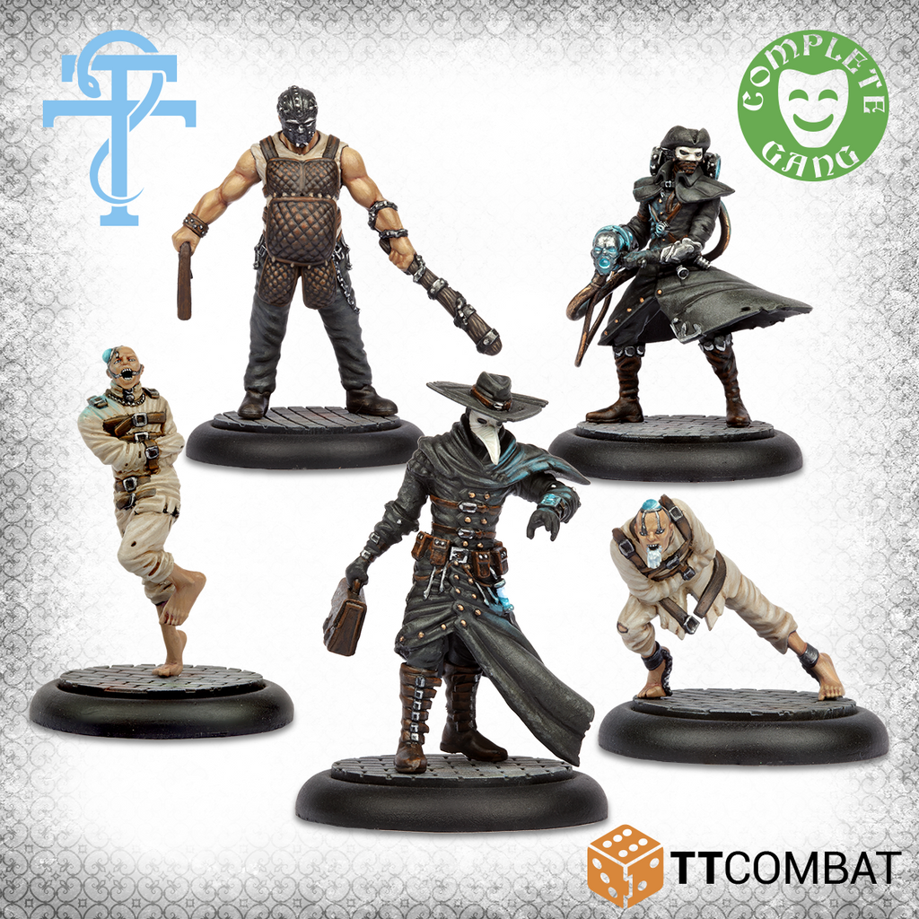 Carnevale: The Doctors miniatures
