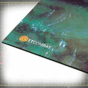 Green Water Gaming Mat