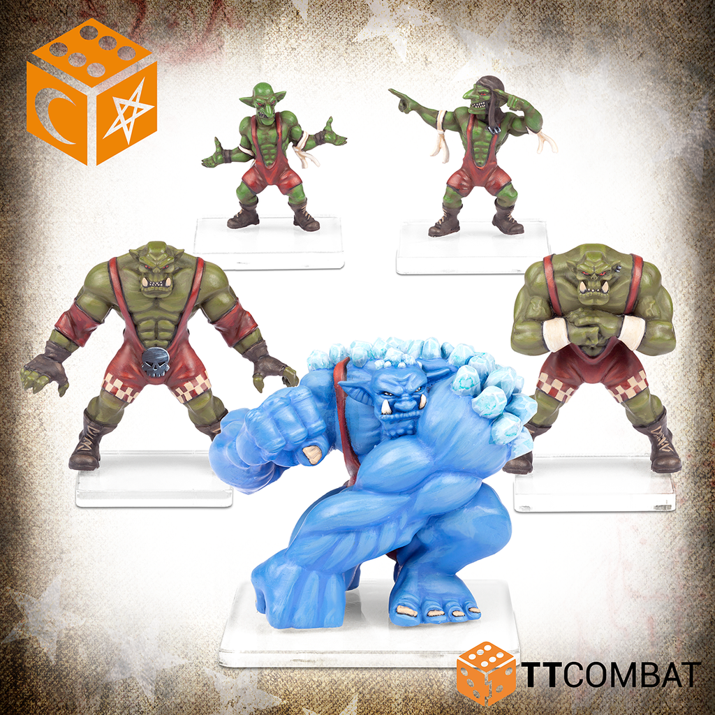 Rumbleslam: Greenskinz miniatures