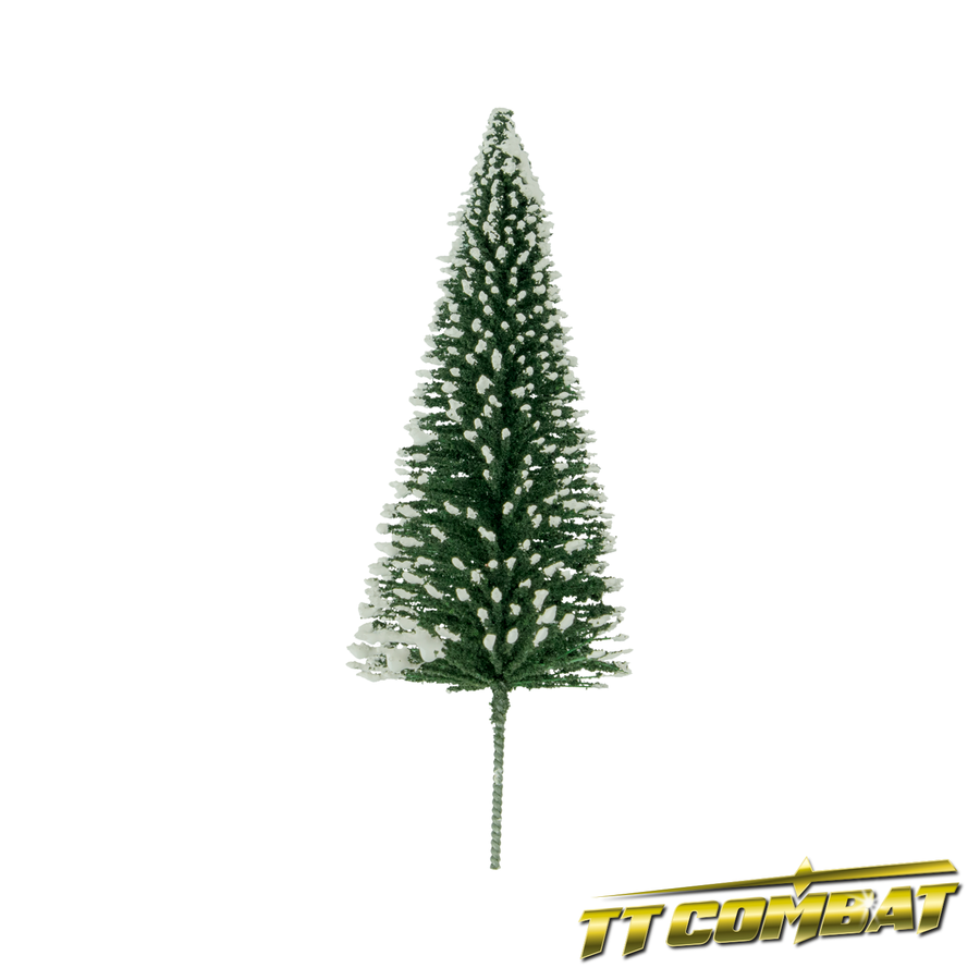 Winter Snow Pine Tree 12cm (5)