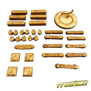 Fantasy Turn Counter and Tokens Set